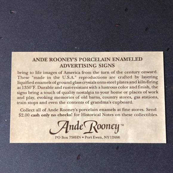 ANDE ROONEY Heinz 57 Varieties Est’d 1869 - Picture 3 of 5